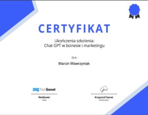 Netgonet - sztuczna inteligencja w biznesie i marketingu