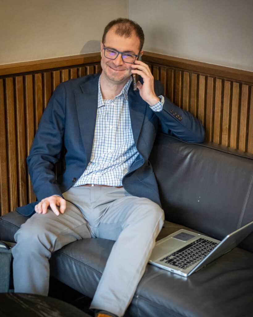 Marcin Wawrzyniak rozmowa z klientem